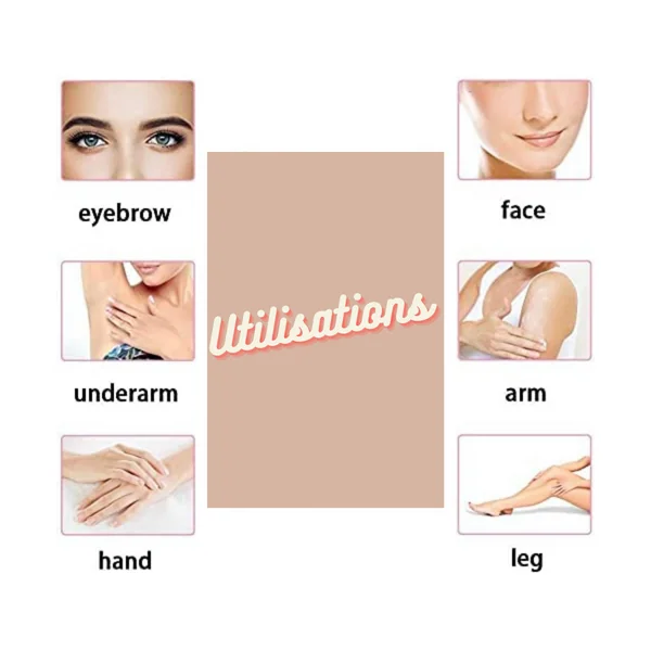 Rasoir Dermaplaner pour le visage / Exfoliant et Rasage