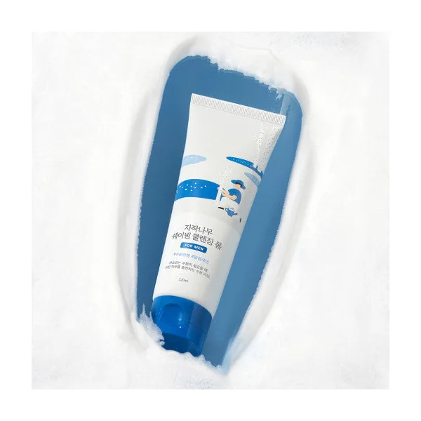 Round Lab For Men Birch Juice Shaving Cleansing Foam 120ml