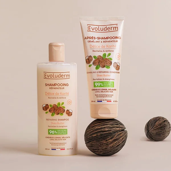 Routine Corps & Cheveux Délice De Karité + Gant Exfoliant OFFERT