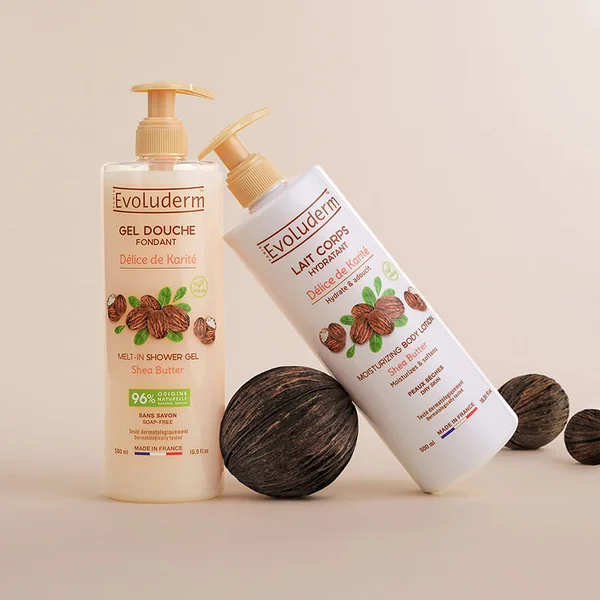 Routine Corps & Cheveux Délice De Karité + Gant Exfoliant OFFERT