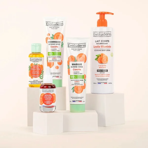 Routine Visage et Corps 100% Carotte + Pad Offert