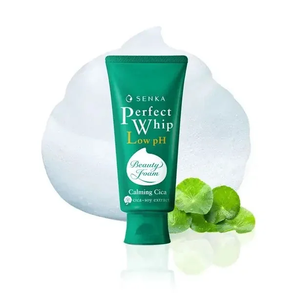 Senka nettoyant visage perfect whip apaisant & hydratant Mousse Nettoyante Japon