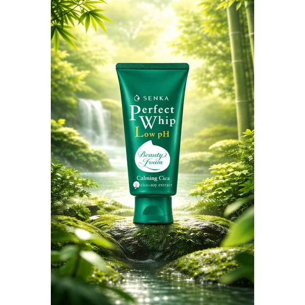 Senka nettoyant visage perfect whip apaisant & hydratant Mousse Nettoyante Japon