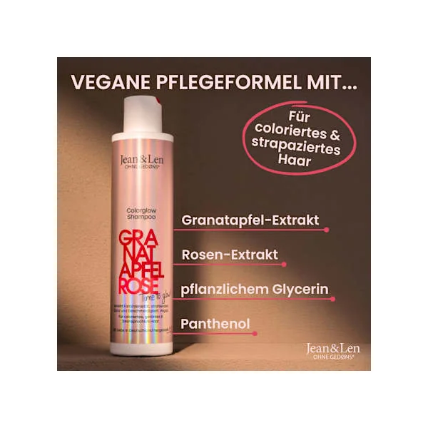 Shampoo Colorglow Granatapfel Rose, 300 ml