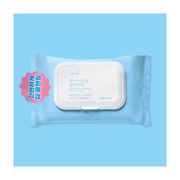 Shingmulnara Jeju Sparkling Water Quick & Deep Cleansing Tissue 100 Sheets 504g