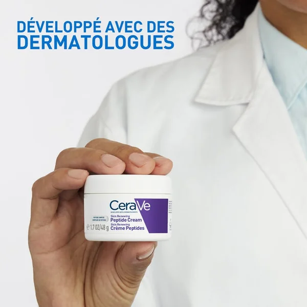 SKIN RENEWING - Crème Peptides 1ers signes de l'âge - Tout Type de Peau, 48ml