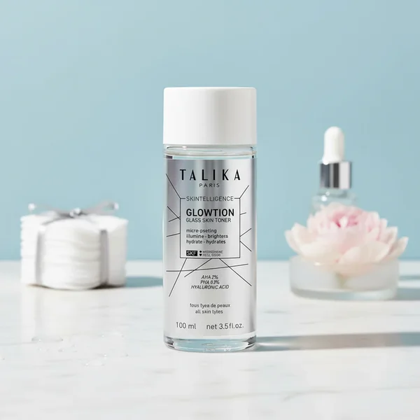 SKINTELLIGENCE - Glowtion Lotion Micropeeling Glass Skin - Visage - Tous Types de Peaux, 100ml
