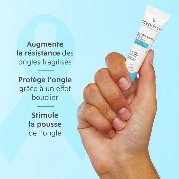 Soin Force et Croissance Ongles à la Propolis Noire - Ongles Fragilisés, Cassés, Rongés, 10ml