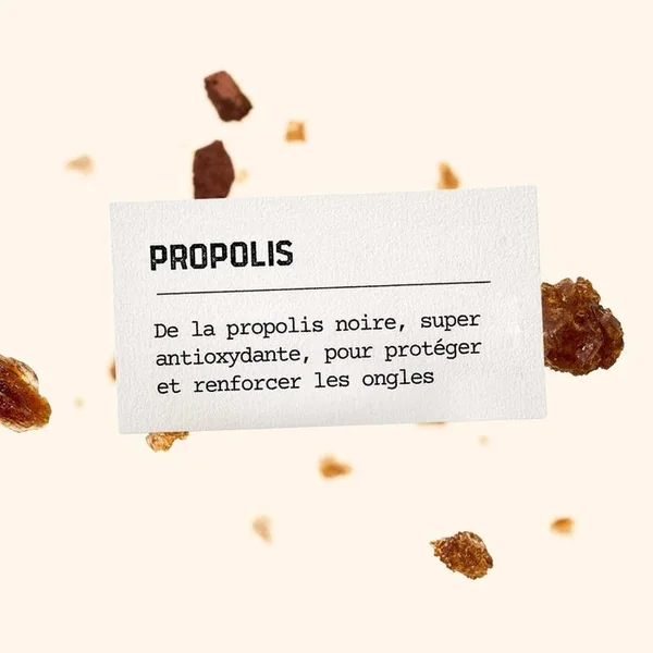 Soin Kerato-Lissant Ongles à la Propolis Noire - Ongles Durs, Epais, Dédoublés, 10ml