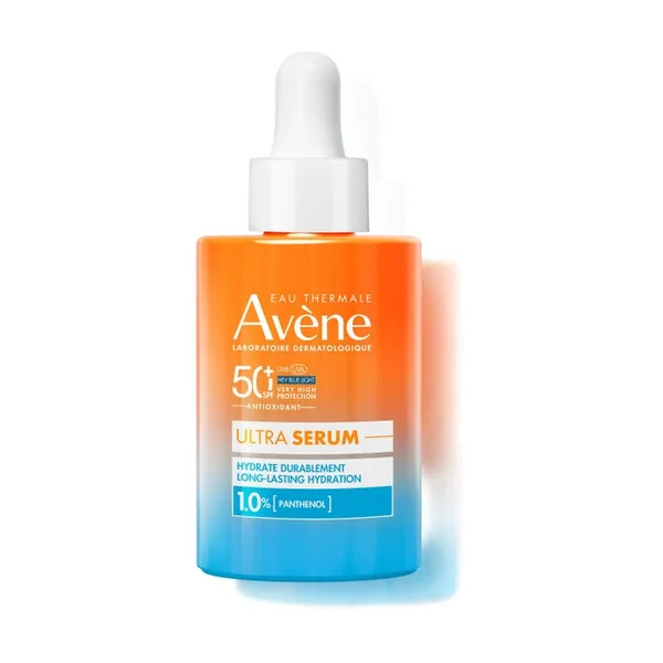 SOLAIRE - Ultra Sérum Hydrate Durablement SPF50+ - Visage - Tous Types de Peaux, 30ml
