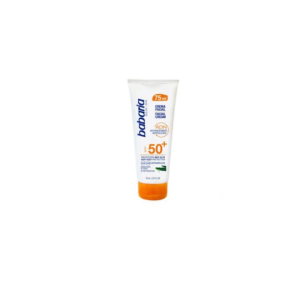 SOLAR ADN crema facial aloe vera SPF50