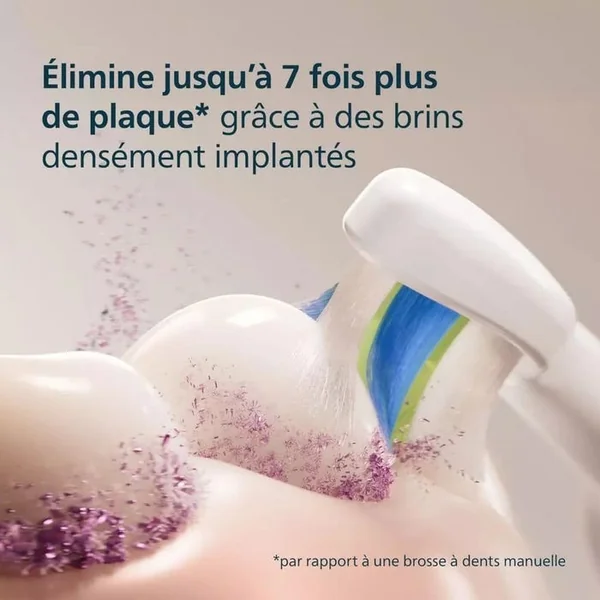 SONICARE - Brossette de Rechange W2 Optimal White Medium Soft, 6 Unités
