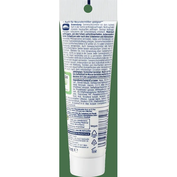 Sonnencreme Gel MED ultra sensitiv LSF 50+, Reisegröße, 30 ml