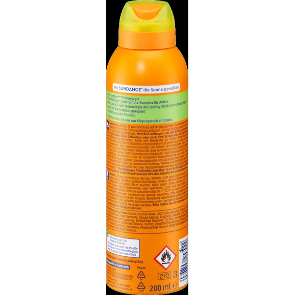 Sonnenspray transparent Sport, LSF 50, 200 ml