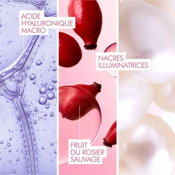 SOURCE DE ROSES - Gel-Crème Hydra-Glow Bio - Visage - Tous Types de Peaux, 40ml