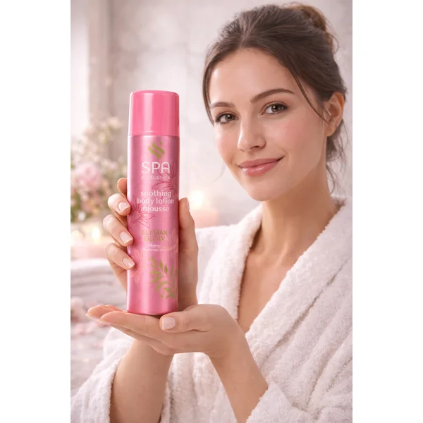 Spa Exclusives mousse de douche senteur ambre glow de la peau hydratant 150ml
