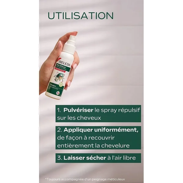 Spray répulsif poux - Biocide