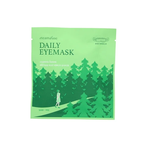 Steambase Masque Auto-Chauffant pour les Yeux Cypress Forest