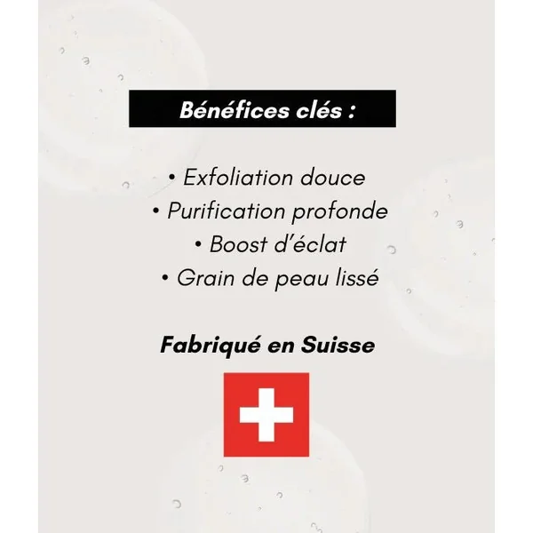 SUISSE VITAE - Peeling Velvet Mirage - Visage - Tous Types de Peaux, 20ml