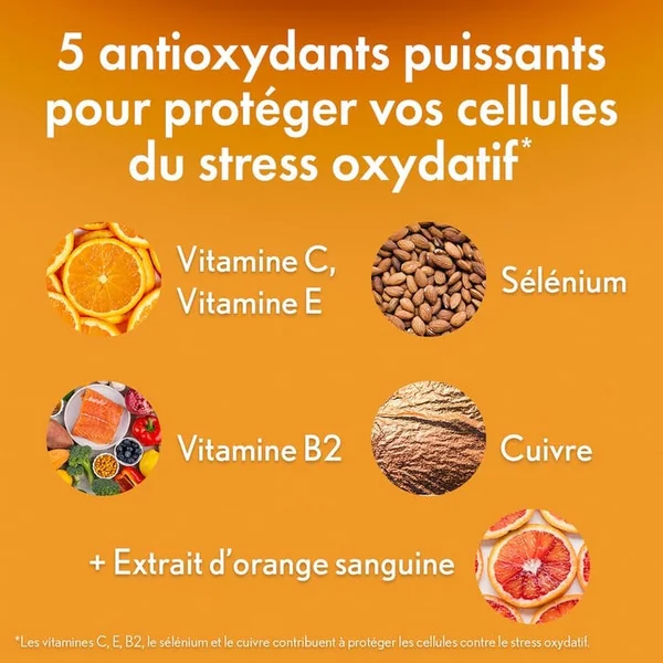 SUN EXPERT PROTECTION ANTIXOXYDANTE - Complément Alimentaire Peau - Programme 2 mois, 60 Capsules