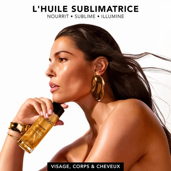 SUNISSIME - L'Huile Sublimatrice - Visage, Corps et Cheveux - Tous Types de Peaux, 100ml