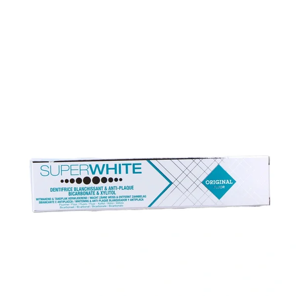 Superwhite Original au fluor dentifrice blanchissant et anti-plaque