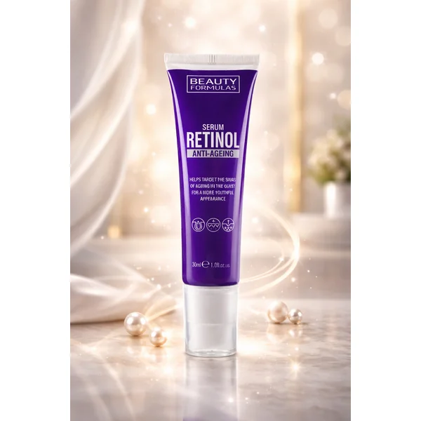 Sérum visage au rétinol anti-âge & rides hydratant Beauty Formulas 30ml protec..