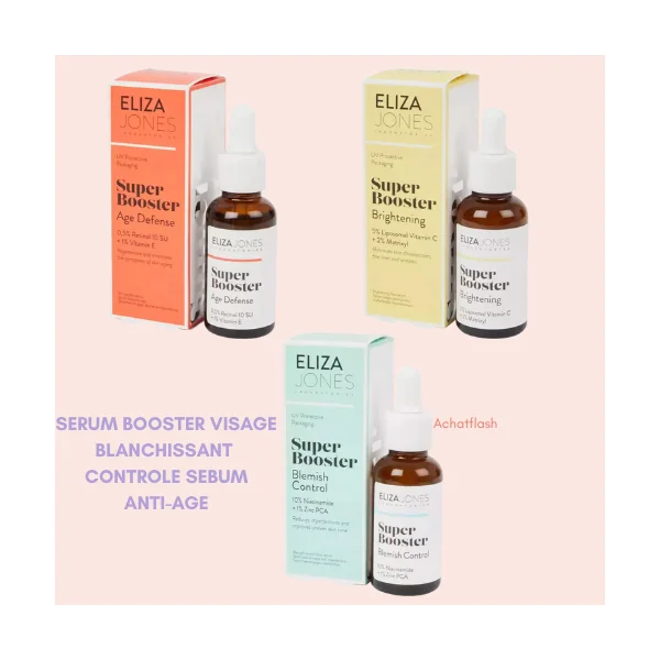 Sérum visage Super Booster ELIZA JONES Hydratants et nourrissants 30 ml