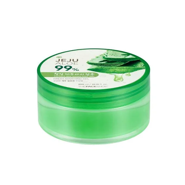 THE FACE SHOP Jeju Aloe Fresh Soothing Gel 300ml (Jar)