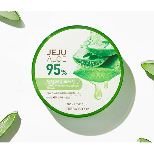 THE FACE SHOP Jeju Aloe Fresh Soothing Gel 300ml