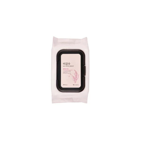 THE FACE SHOP Rice Water Bright Cleansing Wipes 50 Sheets