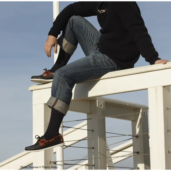 Thuasne Venoflex City Confort Coton Bas de Contention Homme Classe 3