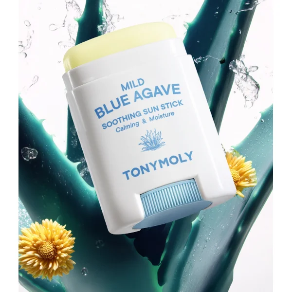 TONYMOLY Mild Blue Agave Soothing Sun Stick SPF 50+ PA++++ 15g