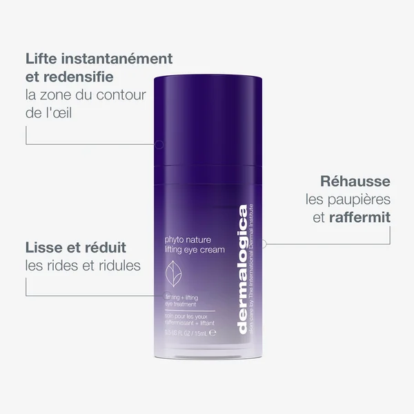 trio raffermissant visage + yeux Phyto Nature | régénération, lift + définition du regard