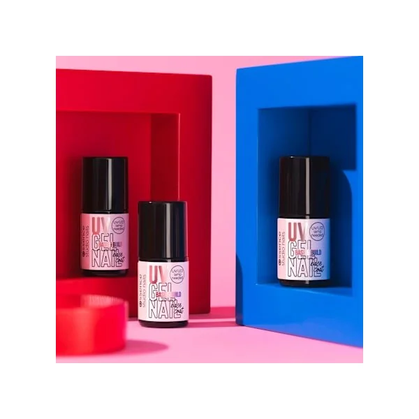 UV Top Coat Studio Nails Base & Build 01 Make-up Rosé, 5 ml