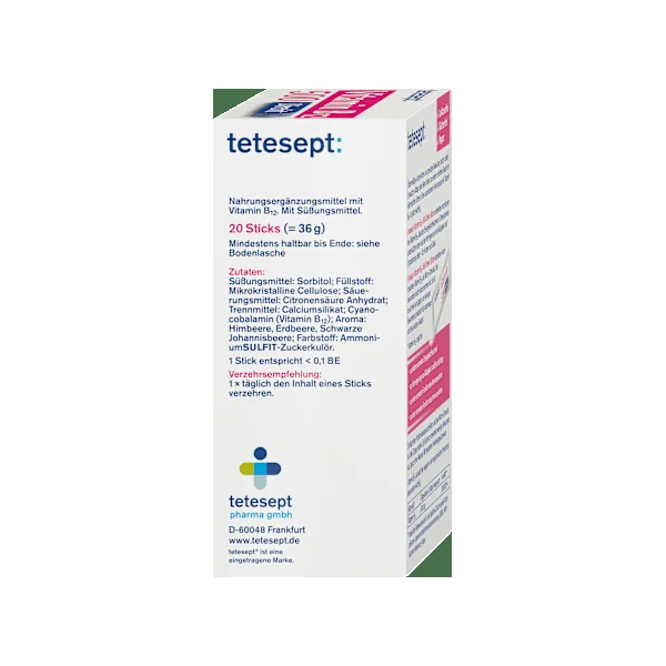 Vitamin B12 500µg Sticks 20 St, 36 g