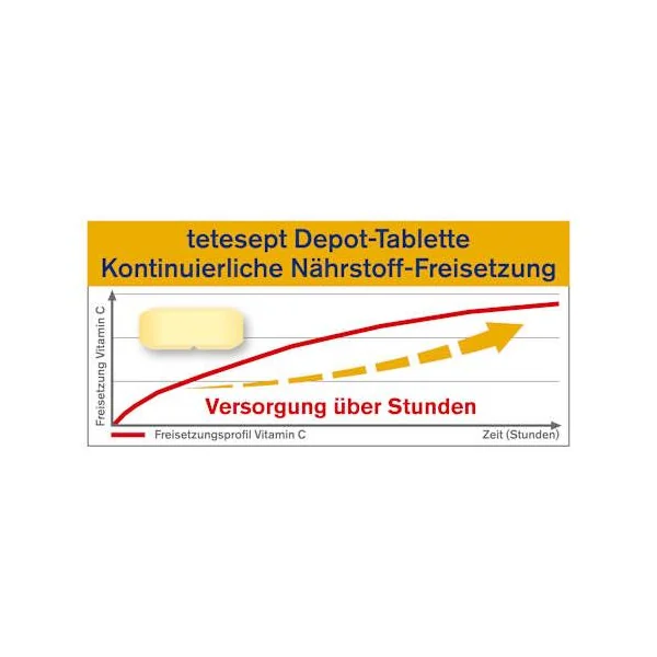 Vitamin C 1200 Depot + Zink + D3 Tabletten 30 St, 43,8 g