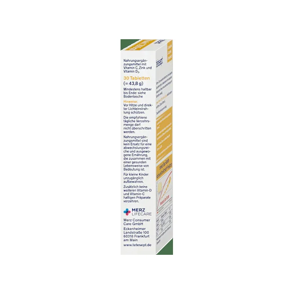 Vitamin C 1200 Depot + Zink + D3 Tabletten 30 St, 43,8 g
