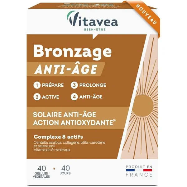 Vitavea - Bronzage Anti-ge - Prépare, Active Et Prolonge Les Effets Du Soleil