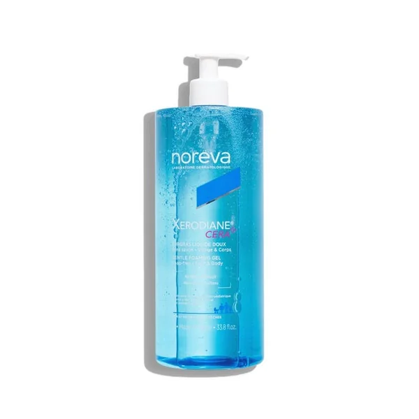 XERODIANE CERA+ - Surgras Liquide Doux - Visage et Corps - Peaux Sèches à Très Sèches, 1L